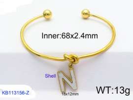 Stainless Steel Gold-plating Bangle