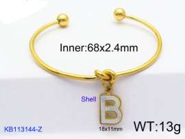 Stainless Steel Gold-plating Bangle