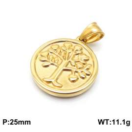 Stainless Steel Gold-plating Pendant