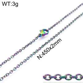 Colorful Plating Necklace