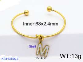 Stainless Steel Gold-plating Bangle