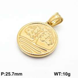 Stainless Steel Gold-plating Pendant