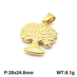 Stainless Steel Gold-plating Pendant