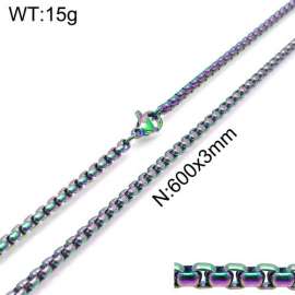 Colorful Plating Necklace