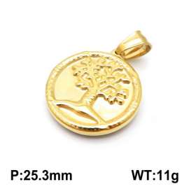 Stainless Steel Gold-plating Pendant