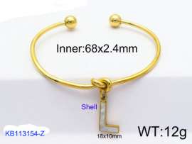 Stainless Steel Gold-plating Bangle