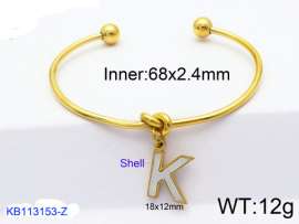 Stainless Steel Gold-plating Bangle