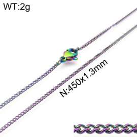 Colorful Plating Necklace