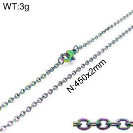 Colorful Plating Necklace