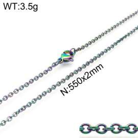 Colorful Plating Necklace