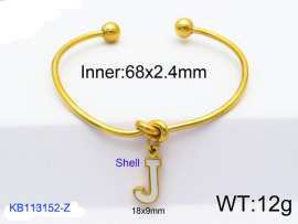 Stainless Steel Gold-plating Bangle