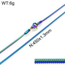 Colorful Plating Necklace