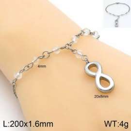 Stainless Steel Crystal Bracelet