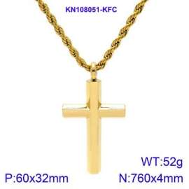 SS Gold-Plating Necklace
