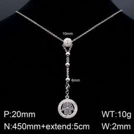Stainless Steel Stone Necklace