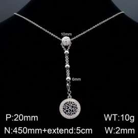 Stainless Steel Stone Necklace