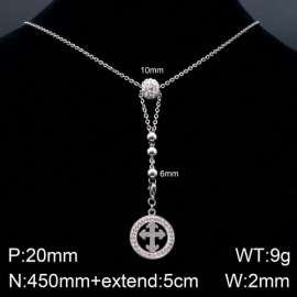 Stainless Steel Stone Necklace