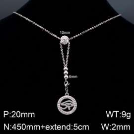 Stainless Steel Stone Necklace