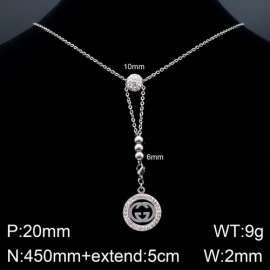 Stainless Steel Stone Necklace