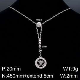 Stainless Steel Stone Necklace