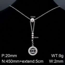 Stainless Steel Stone Necklace