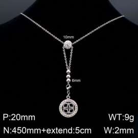 Stainless Steel Stone Necklace