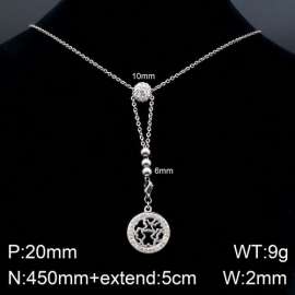 Stainless Steel Stone Necklace
