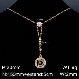 Stainless Steel Stone Necklace
