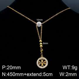 Stainless Steel Stone Necklace