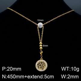 Stainless Steel Stone Necklace