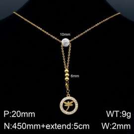 Stainless Steel Stone Necklace
