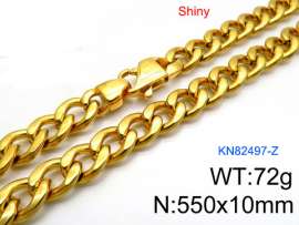 SS Gold-Plating Necklace