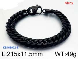 Stainless Steel Black-plating Bracelet