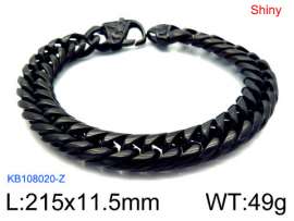 Stainless Steel Black-plating Bracelet