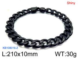 Stainless Steel Black-plating Bracelet