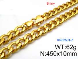 SS Gold-Plating Necklace
