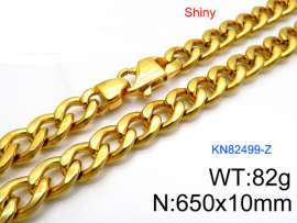 SS Gold-Plating Necklace