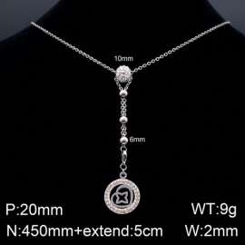 Stainless Steel Stone Necklace