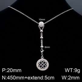 Stainless Steel Stone Necklace