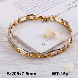 Stainless Steel Gold-plating Bracelet