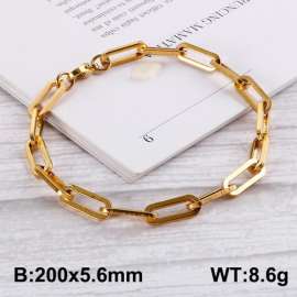 Stainless Steel Gold-plating Bracelet