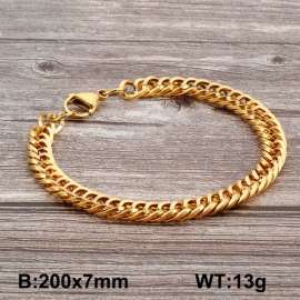 Stainless Steel Gold-plating Bracelet