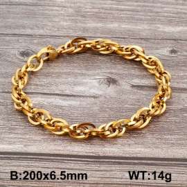 Stainless Steel Gold-plating Bracelet