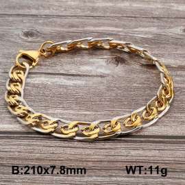 Stainless Steel Gold-plating Bracelet