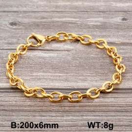 Stainless Steel Gold-plating Bracelet