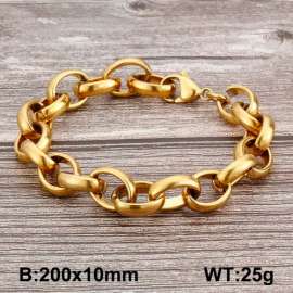 Stainless Steel Gold-plating Bracelet