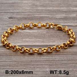 Stainless Steel Gold-plating Bracelet