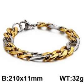 Stainless Steel Gold-plating Bracelet