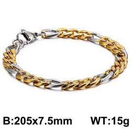 Stainless Steel Gold-plating Bracelet