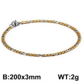 Stainless Steel Gold-plating Bracelet